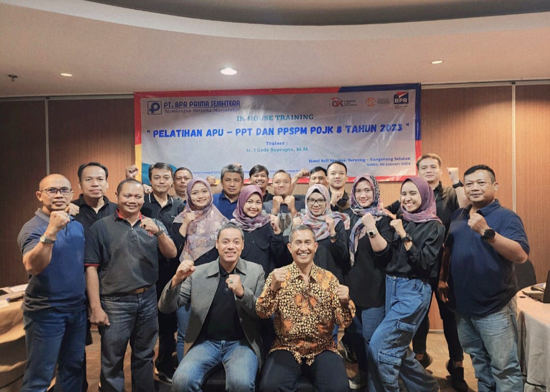 Pelatihan APU -PPT DAN PPSPM POJK 8 TAHUN 2023